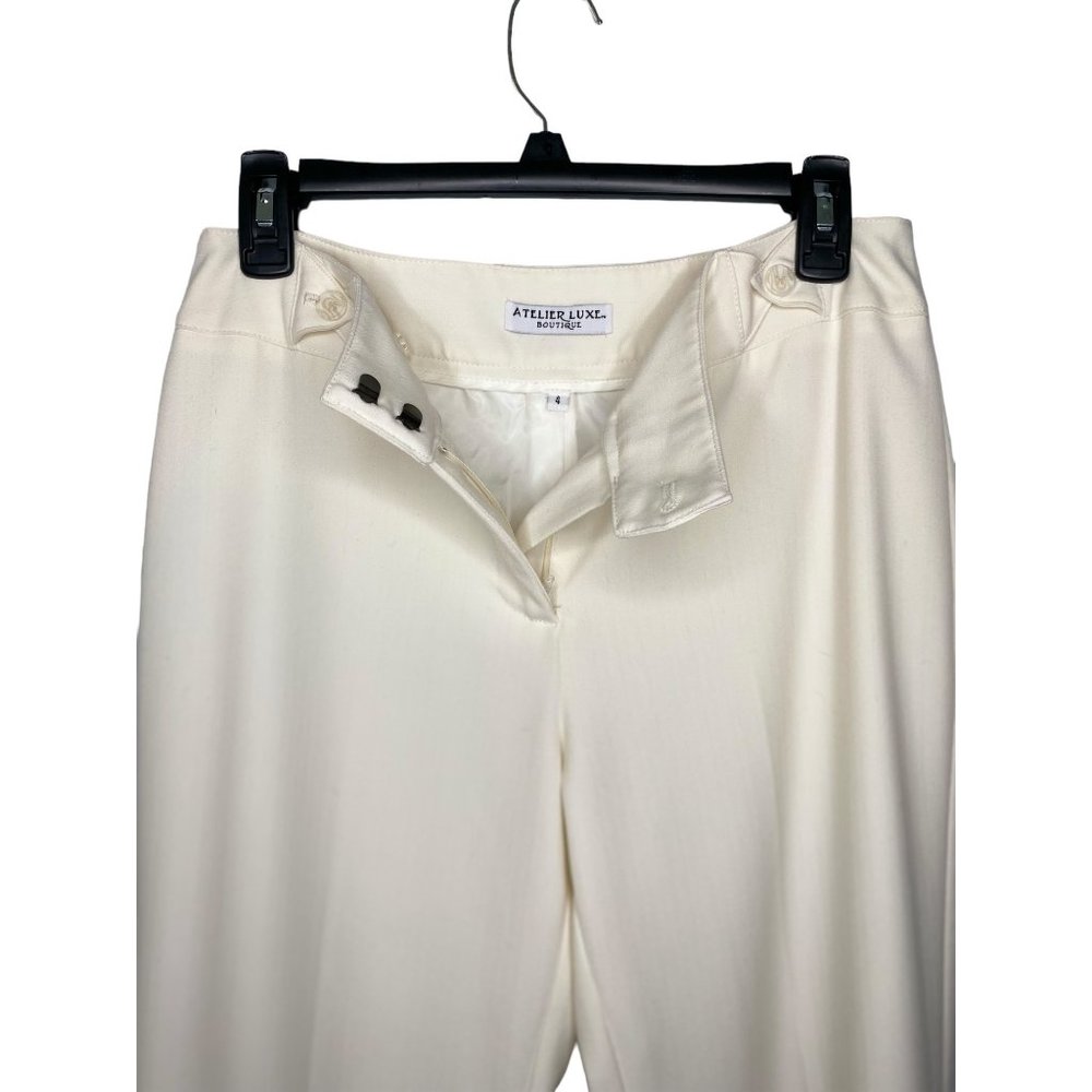 Atelier Dress Pants Cream Sz 4 - Picture 9 of 14